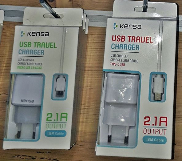 USB TRAVEL CHARGER 2.1 KENSA
