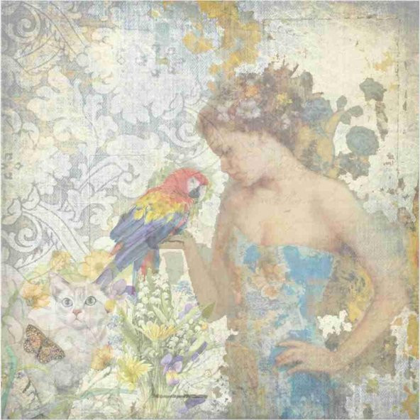 Kolay Transfer 6077k Mixart Opak 25x25 cm
