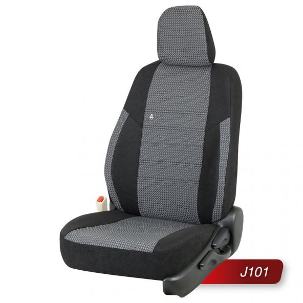 Otom Ford Tourneo Courier  2014-Sonrası  Special Kumaş Araca Özel Oto Koltuk Kılıfı - 2