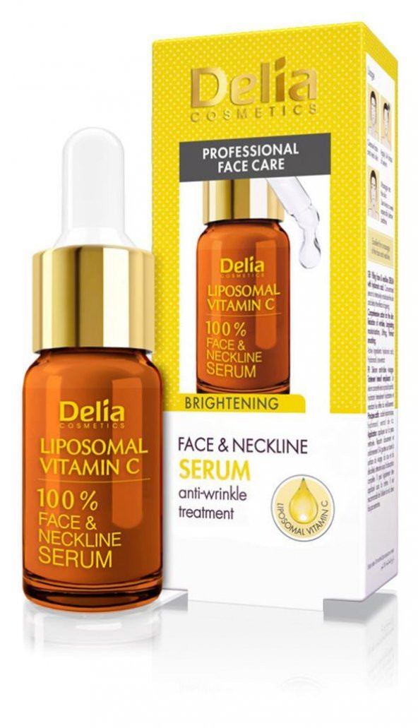 Delia Brightening Liposomal Vitamin C Face Neckline Serum 10ml