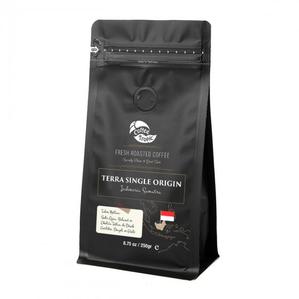 Coffeetropic Terra Single Origin Indonesia-Sumatra 250 gr