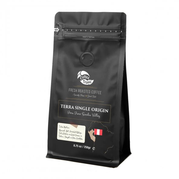 Coffeetropic Terra Single Origin Peru Puno Sandia Valley 250 gr