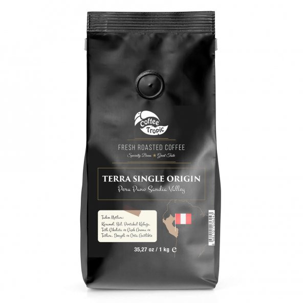 Coffeetropic Terra Single Origin Peru Puno Sandia Valley 1 kg