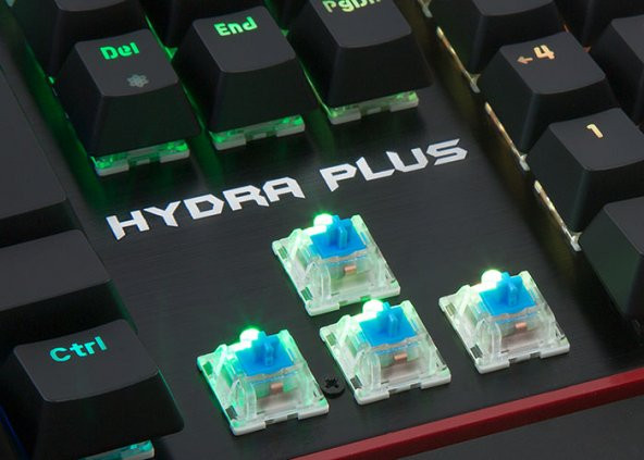 Rampage HYDRA R6 PLUS Full RGB Usb Gaming Mekanik Klavye - 3