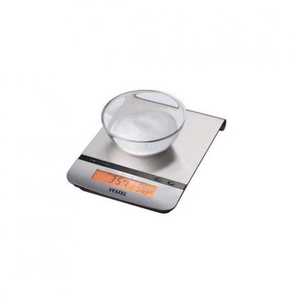 VESTEL MUTFAK TARTISI V-COOK SERİSİ 2000 İNOX HASSAS TERAZİ