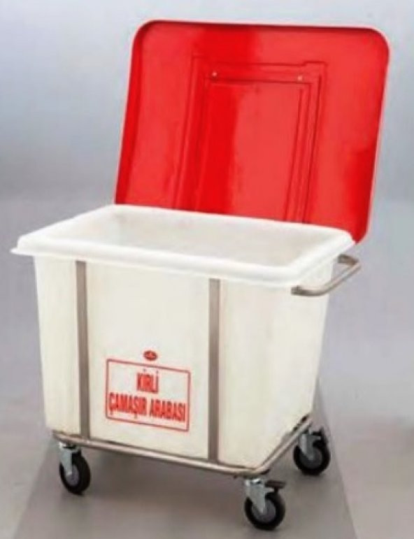 KİRLİ ÇAMAŞIR TAŞIMA ARABASI 280 LT - 2