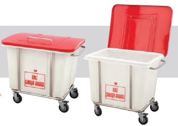 KİRLİ ÇAMAŞIR TAŞIMA ARABASI 280 LT - 4