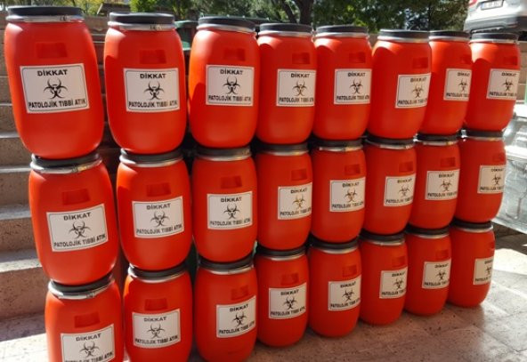 PATOLOJİK ATIK FIÇISI 60 LT ÜCRETSİZ KARGO - 2