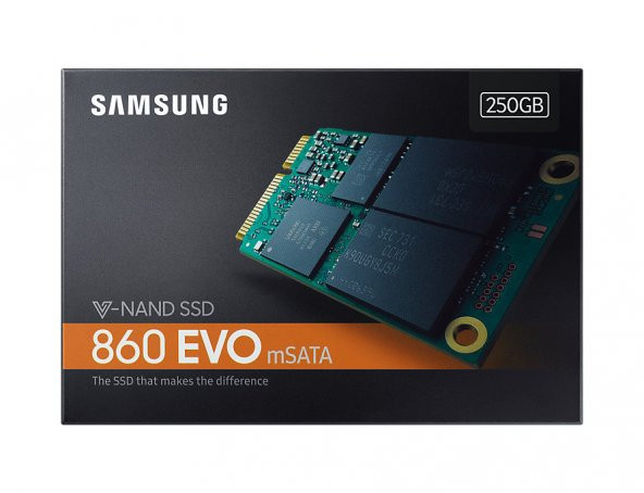 250 GB SAMSUNG 860 EVO MSATA MZ-M6E250BW SSD