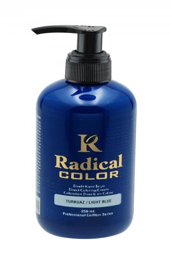TUKUAZ Radical Color Su Bazlı Saç Boyası 250 ml JEANS COLOR