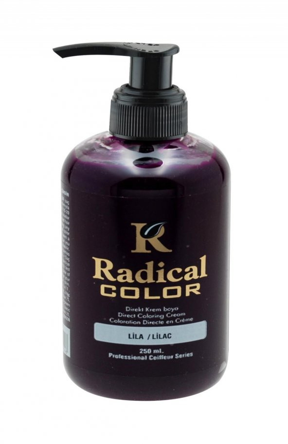 LİLA Radical Color Su Bazlı Saç Boyası 250 ml JEANS COLOR