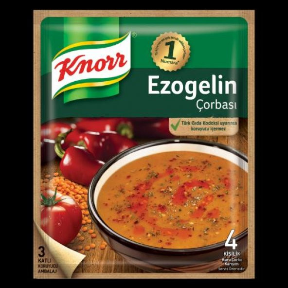 Knorr Hazır Çorba - Ezogelin Çorbası 65g. - nettoptan