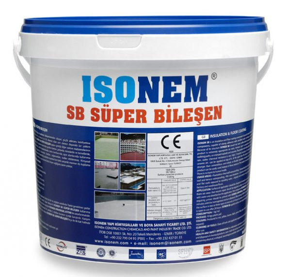 İSONEM SB SUPER BİLEŞEN 10 KG RENKLİ