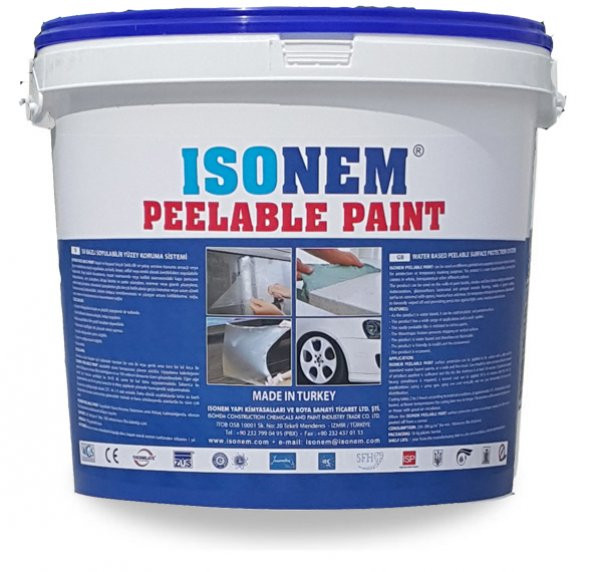 Isonem Peelable Paint ( Soyulabilir Boya ) 10 Lt