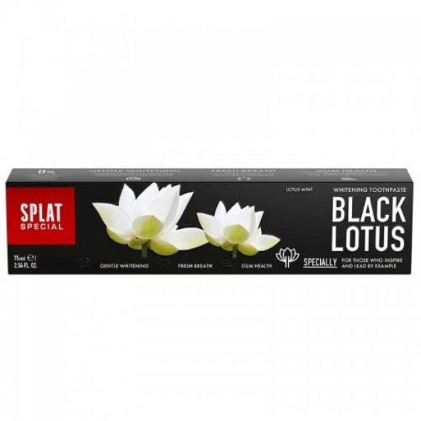 Splat Whitening Toothpaste Black Lotus 75 ml