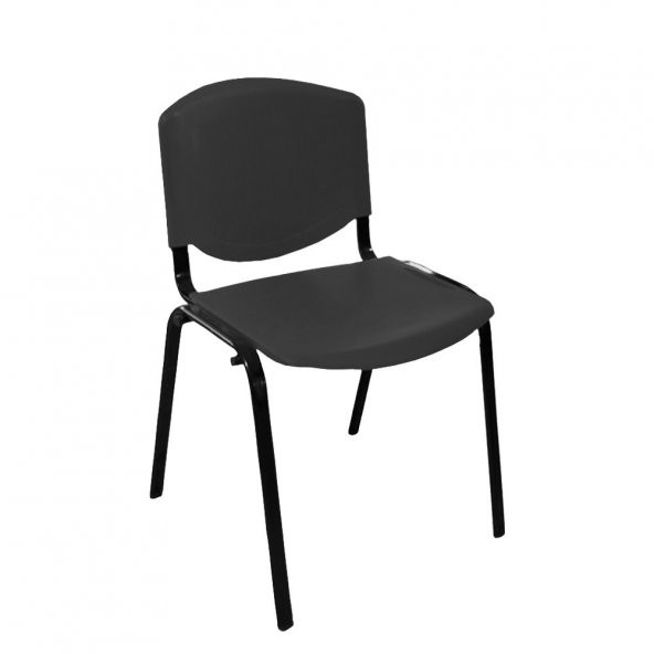 Türksit Form Plastik Sandalye Siyah