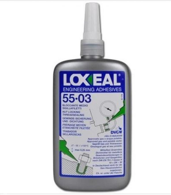 LOXEAL 55-03 DİŞ TUTUCU SIZDIRMAZLIK LOKSEL 250 ML