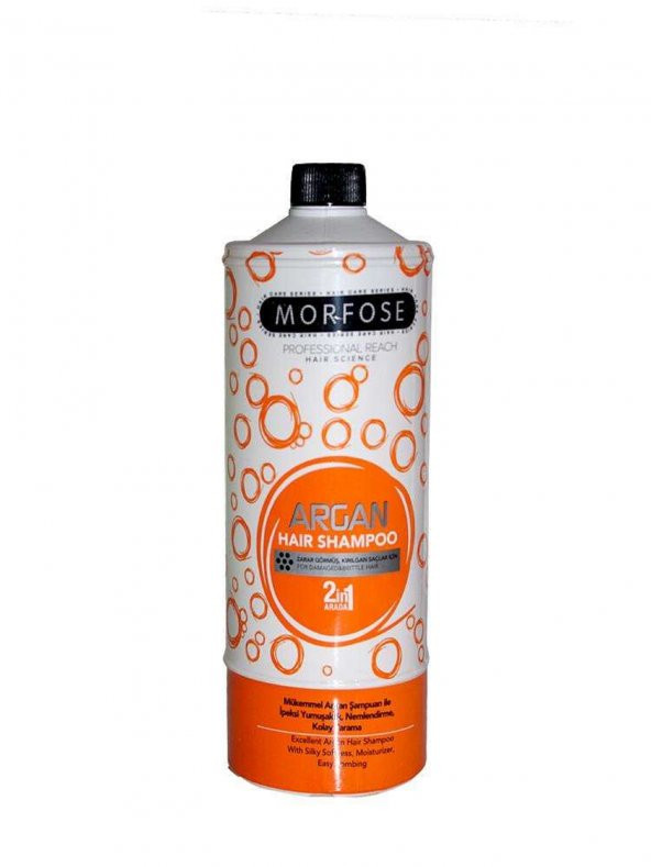 morfose şampuan 1000ml argan