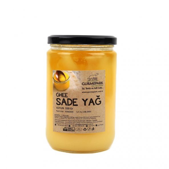 Sade Saf Tereyağ Koyun 550 g e - 2
