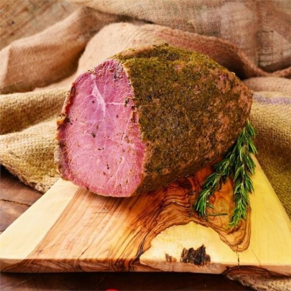 Roastbeef Tütsülenmiş Dana Füme Et Kekikli Az Yağlı 500 g e