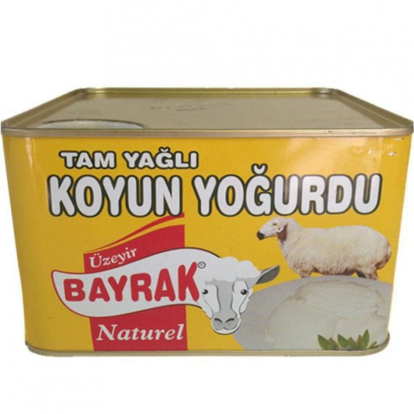 Bayrak Karapınar Koyun Yoğurdu İsli 3000 g ℮