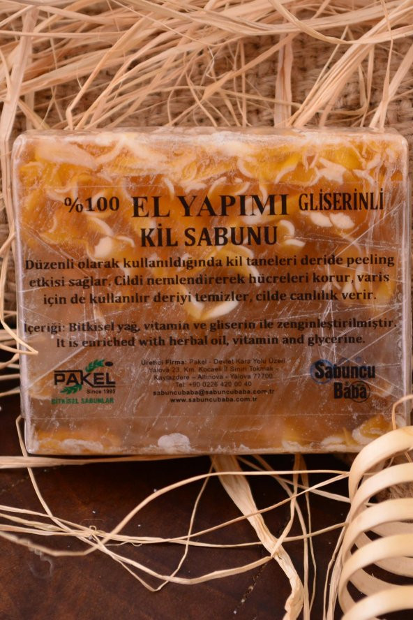 Doğal El Yapımı Gliserinli Kil Sabunu - 2