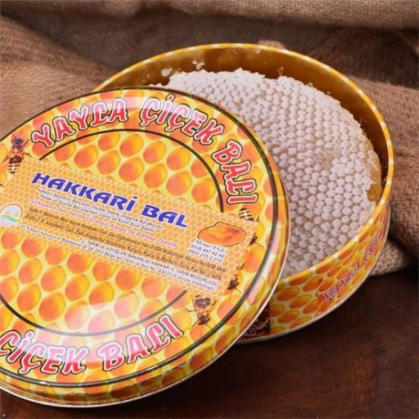 Hakkari Yayla Çiçek Balı Karakovan Petek 1400-1600 g e