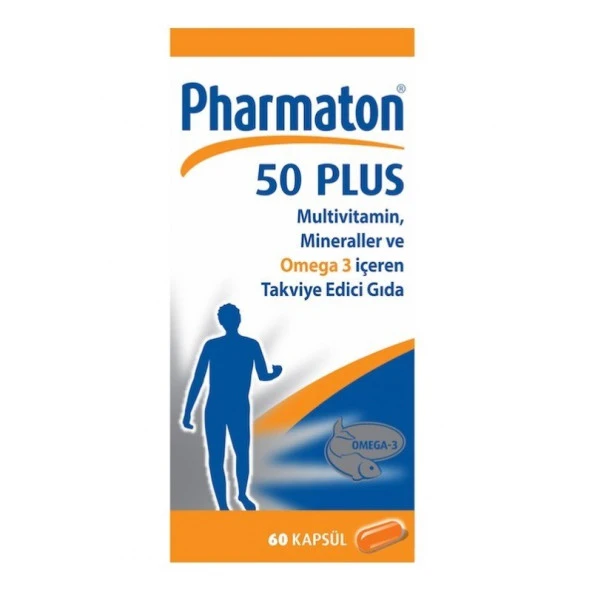 Pharmaton 50 Plus 60 Kapsül - 1