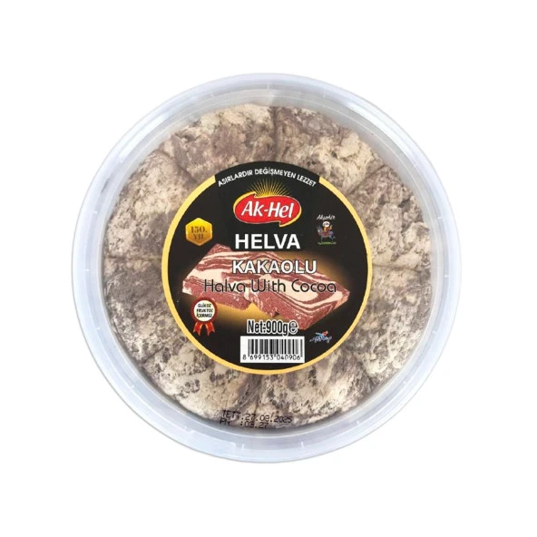 Ak-Hel Kakaolu Tahin Helvası 900 g ℮