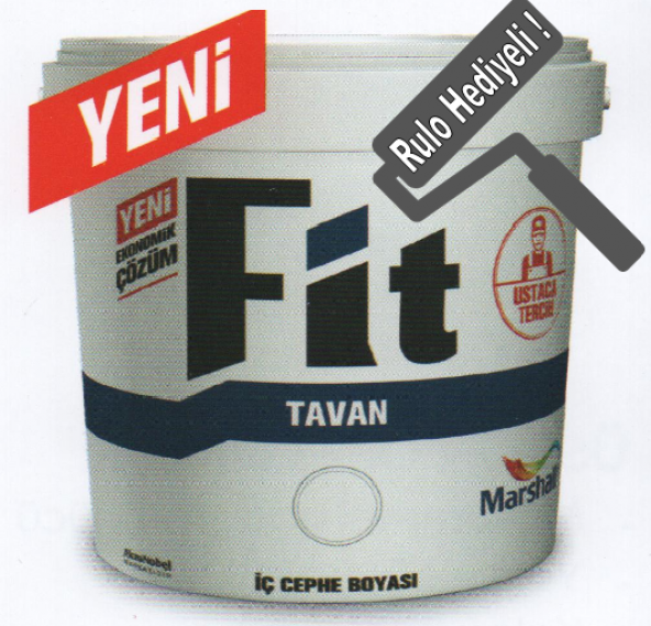 Marshall Fit Tavan Boyası 10,5 lt/17,5 kg