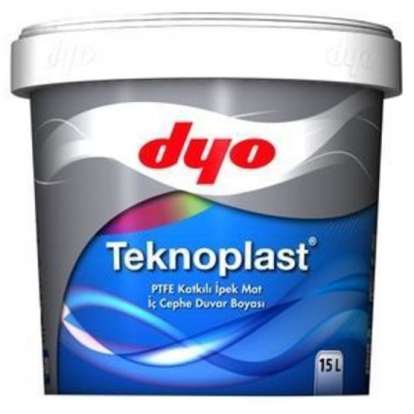 Dyo Teknoplast PTFE Katkılı İç Cephe Boyası 15 lt/20 kg