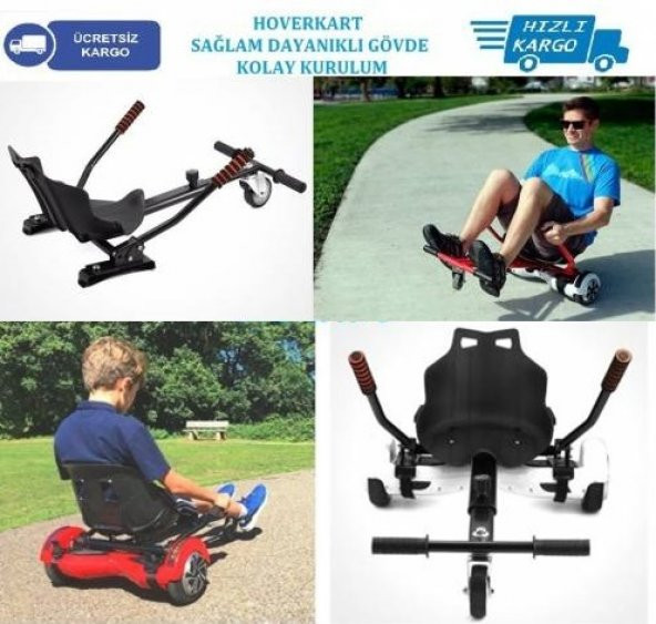Hoverkart Elektrikli Kaykay Koltuk Hoverkard Aparat - 2