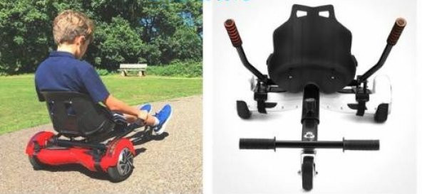 Hoverkart Elektrikli Kaykay Koltuk Hoverkard Aparat - 3