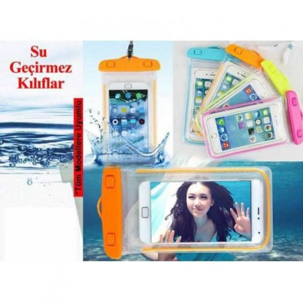 Su Geçirmez Telefon Kılıfı Tüm Modellere Uyumlu