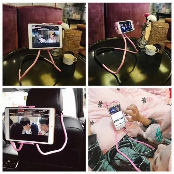 Telefon,Tablet Tutucu - Film İzle -Görüntülü Konuş - Oyun Oyna - 11