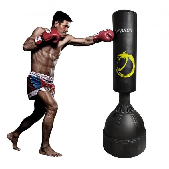 Leyaton Boks Torbası Ayaklı Boks Vurma Standı 160 cm