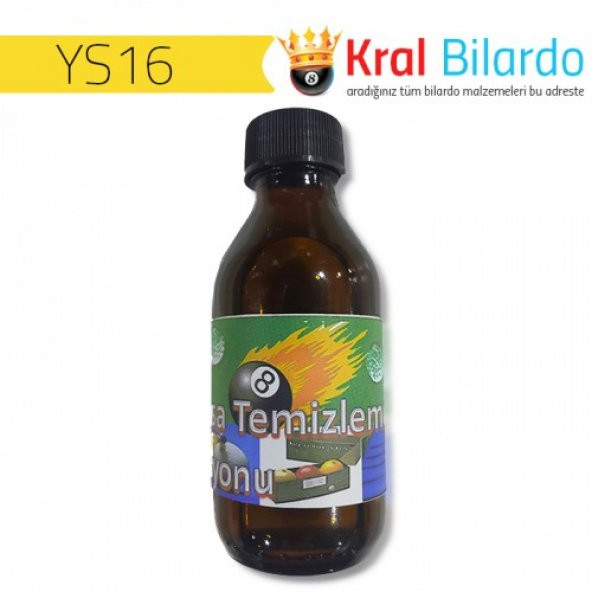 Bilardo Masa Çuha Temizleme Losyonu