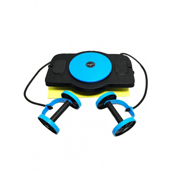 Leyaton Egzersiz Spor Aleti 5 Fonksiyonlu Twister Mavi