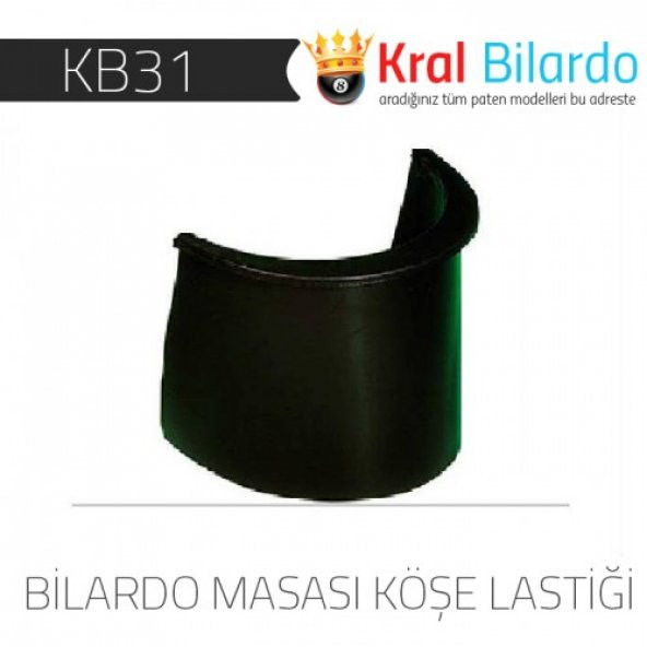 Bilardo Masası Köşe Lastiği 6 Adet