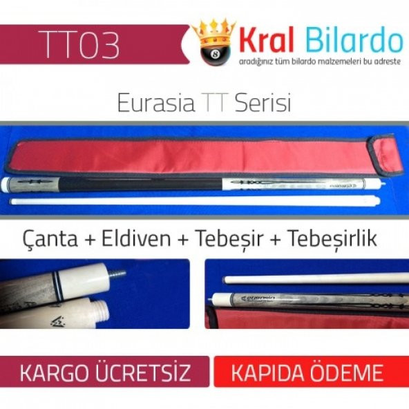 TT03 Eurasia Tayfun Taşdemir Istakası + Çanta + Eldiven + Teb