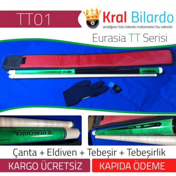 TT01 Eurasia Tayfun Taşdemir Istakası + Çanta + Eldiven + Teb