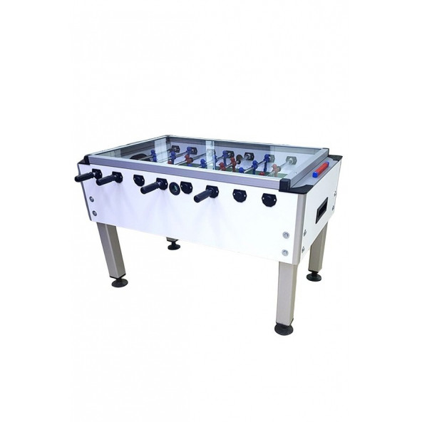 Masa Futbolu Masası Free Model-Üstü Temperli Camlı Langırt Masas - 2