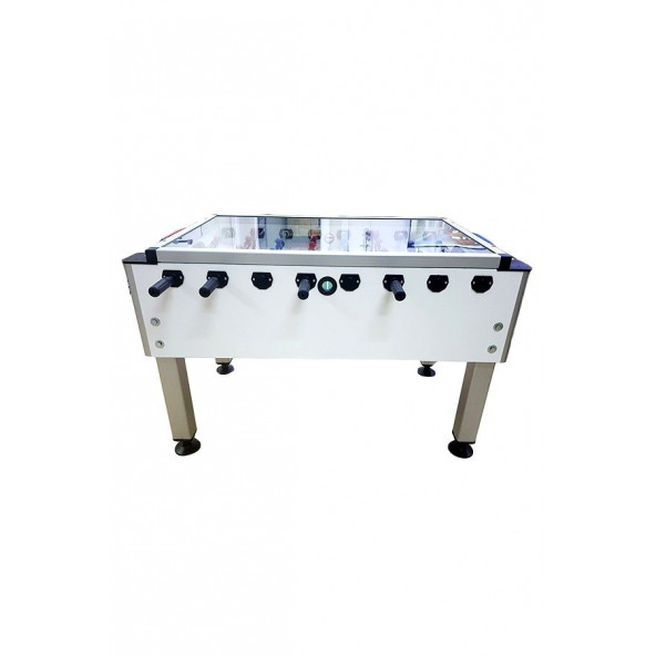 Masa Futbolu Masası Free Model-Üstü Temperli Camlı Langırt Masas - 3