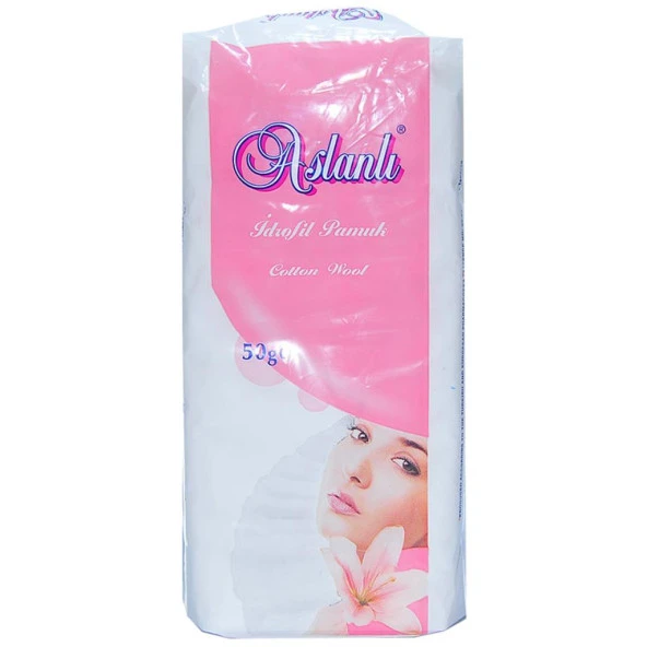 Aslanlı İdrofil Pamuk 50 Gram Mini Paket Cotton Wool - Resim 2