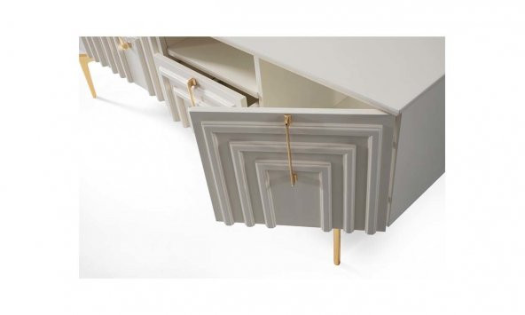 Bright Gold Tv Sehpası - 4