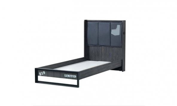 Night Genç Odası Takımı (3 Kapılı Dolap*100x200 Karyola*Komodin) - 3