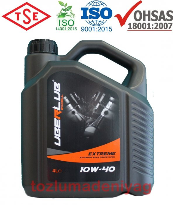 Uberlub Excell Extreme 10W40 4 Litre