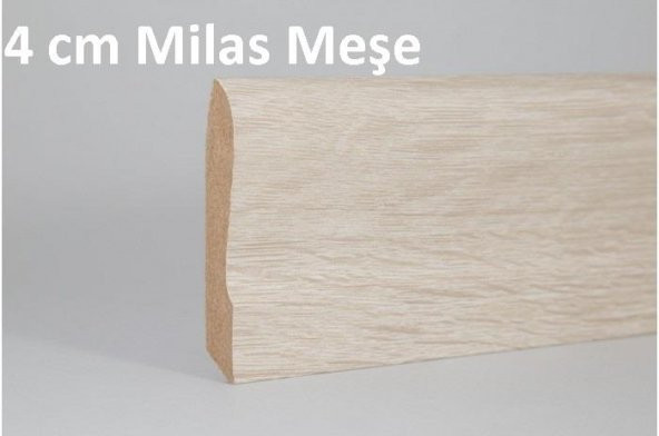 Laminat Parke Pervaz-Süpürgelik 4 cm 2,5 m - 6