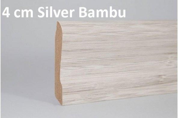 Laminat Parke Pervaz-Süpürgelik 4 cm 2,5 m - 7