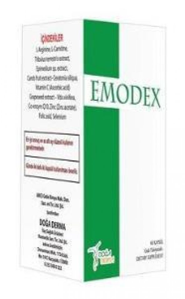 Emodex Kapsül 60 Tablet